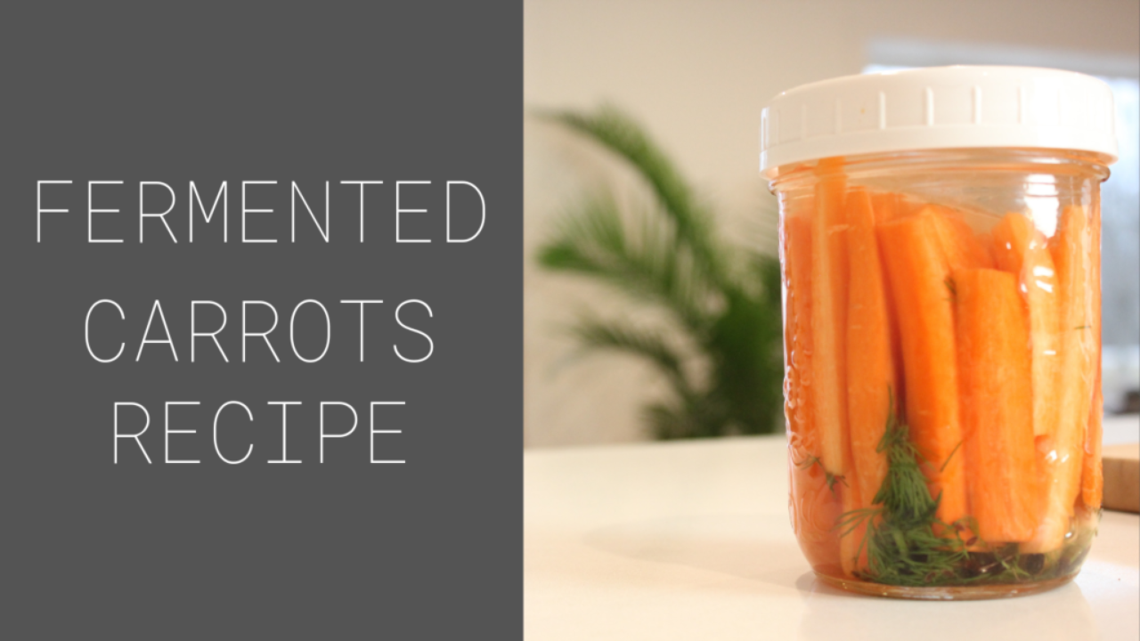 fermented carrots recipe video