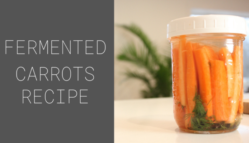 fermented carrots recipe video