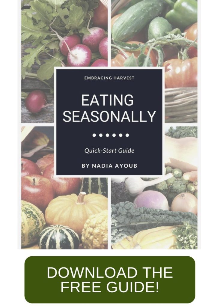 download the free guide to eating seasonally