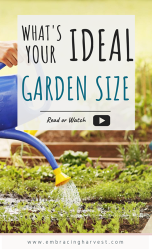garden size 1