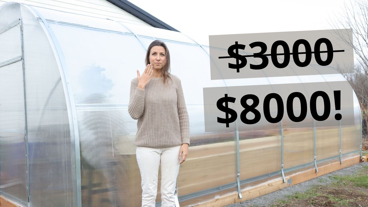 The true cost of a Greenhouse Kit. What does a greenhouse cost after