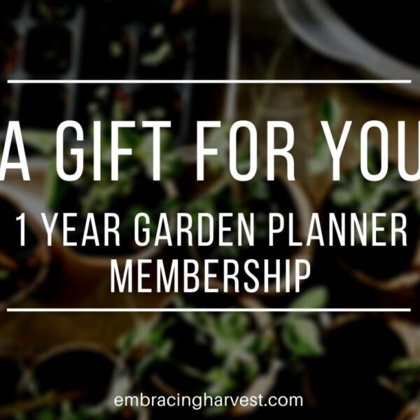 Gift - Garden Planner 1 Year Membership