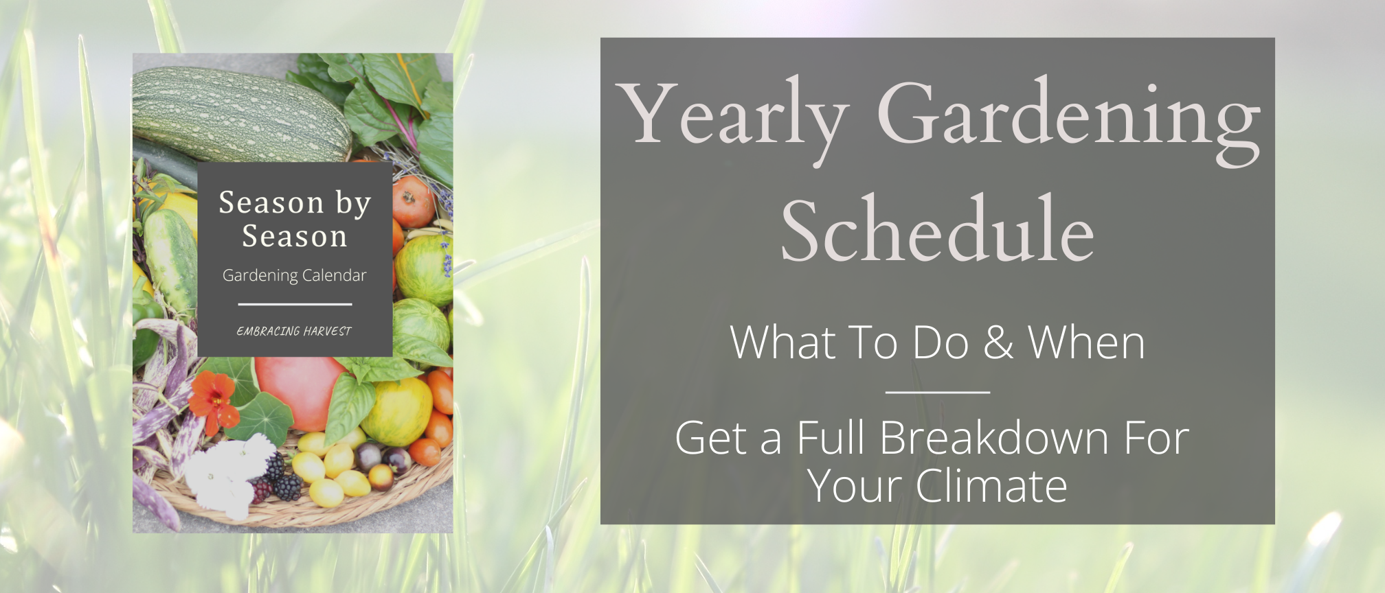 Garden Calendar